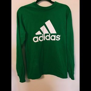 green adidas shirt